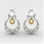 Silver Chand Earring