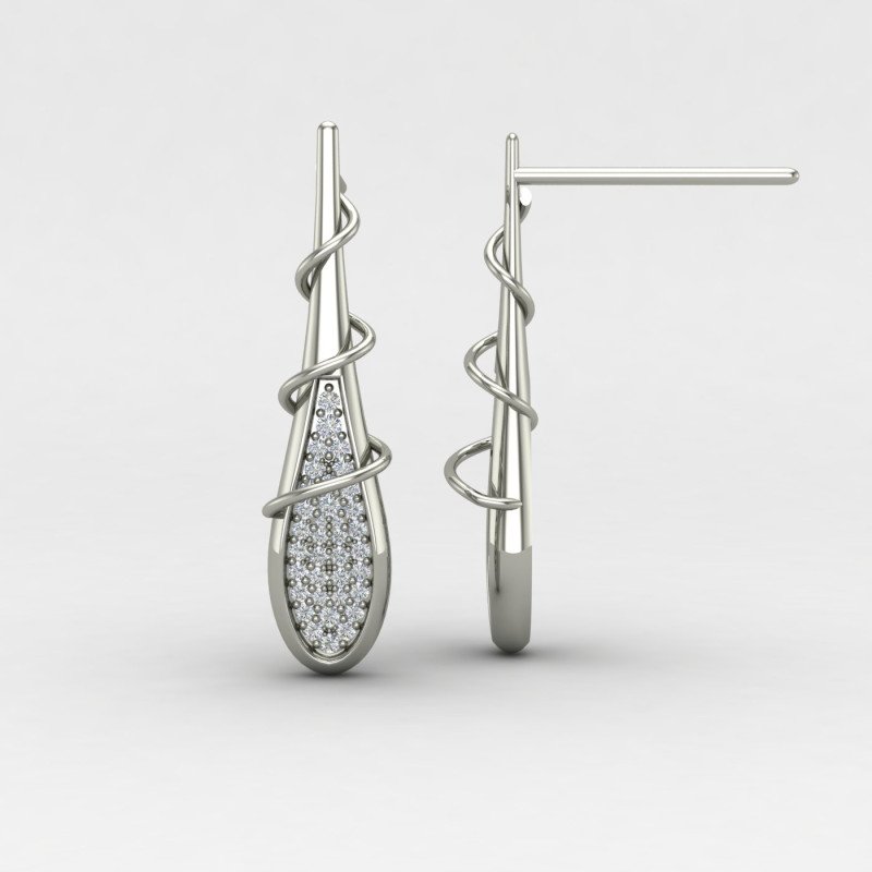 Sterling Silver Earring