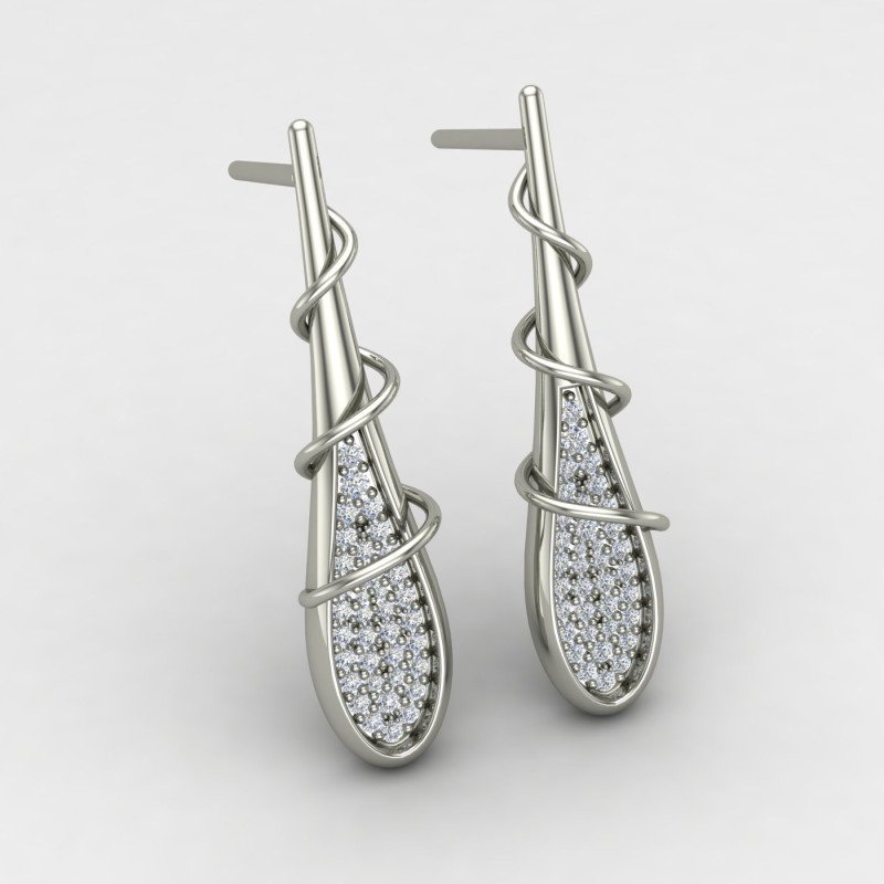 Sterling Silver Earring