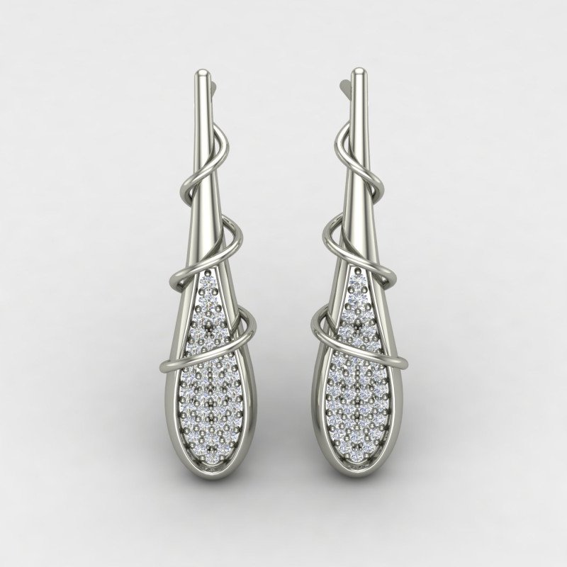 Sterling Silver Earring