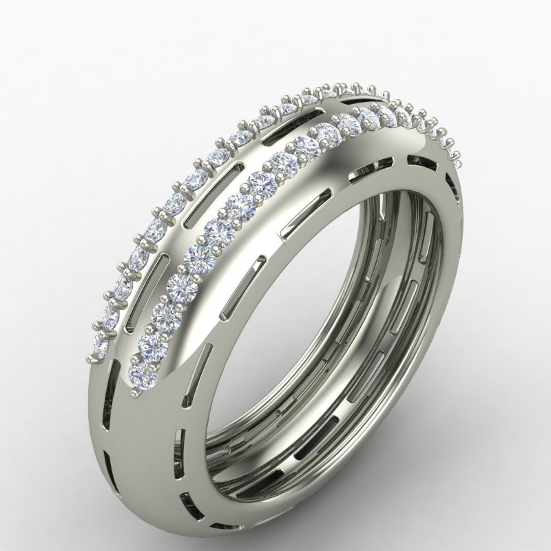 Polished Silver Band Ring Polished Silver Band Ring