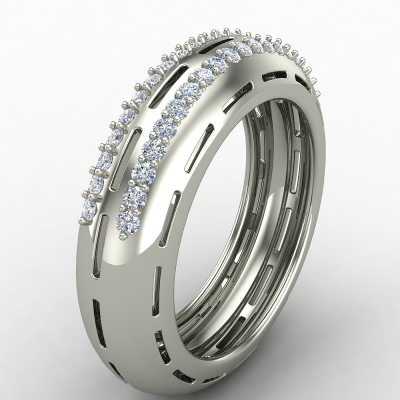 Polished Silver Band Ring Polished Silver Band Ring