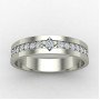 Plain Silver Wedding Band Ring Online in India