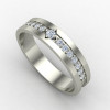 Plain Silver Wedding Band Ring Online in India