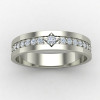 Plain Silver Wedding Band Ring Online in India