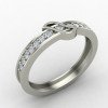 Geometric Silver Band Ring Geometric Silver Band Ring