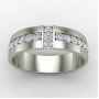 Silver Band Plain Ring