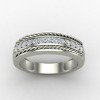 Silver Wedding Band Ring