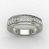 Silver Wedding Band Ring