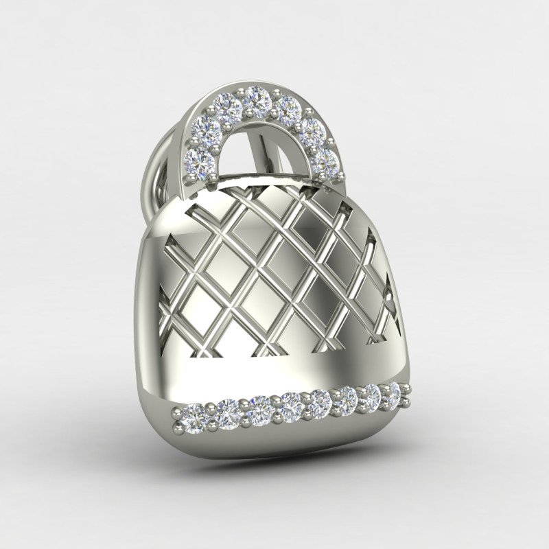 Bag Silver Locket Bag Silver Locket