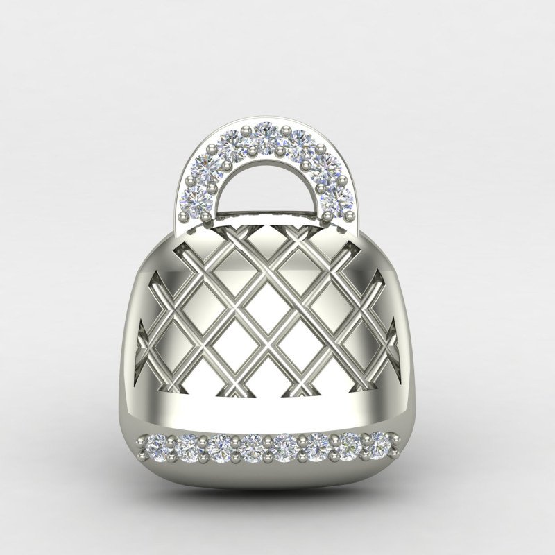 Bag Silver Locket Bag Silver Locket