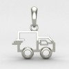Silver Car Pendant