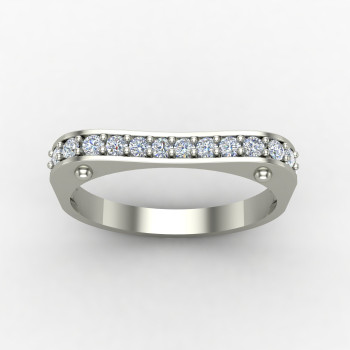 Stylish Silver Band Ring