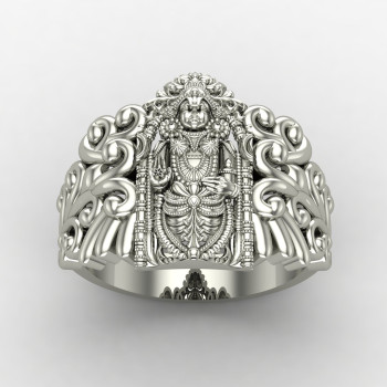Tirupati Ring Silver
