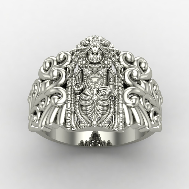 Tirupati Ring Silver Tirupati Ring Silver