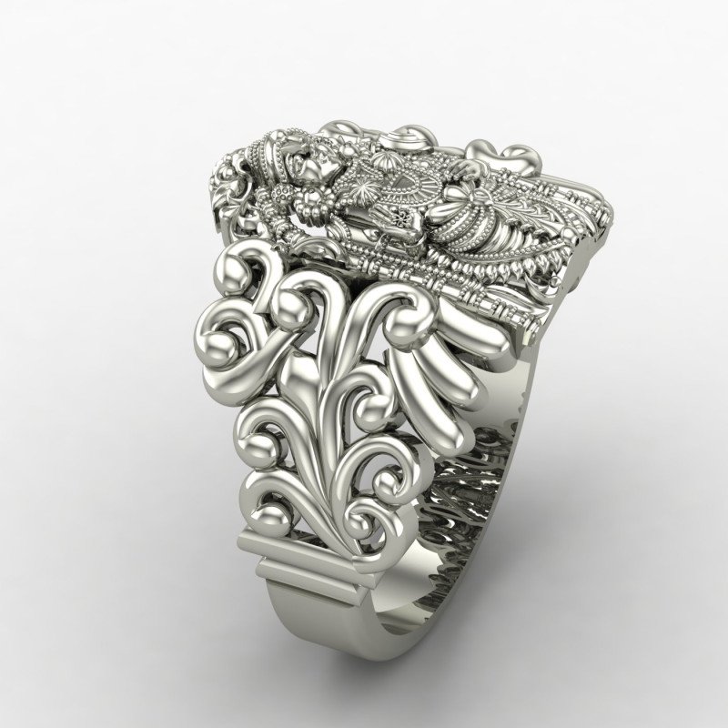 Tirupati Ring Silver Tirupati Ring Silver