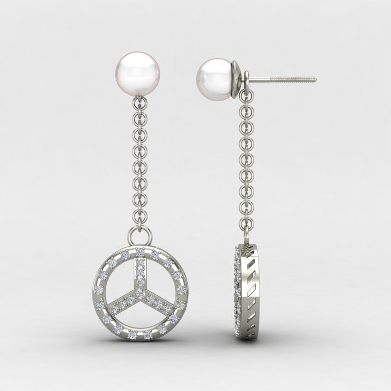 Changeable Pearl Earrings