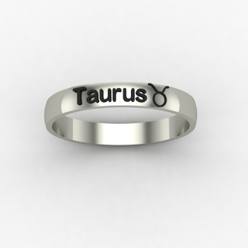 Taurus Zodiac Sign Ring