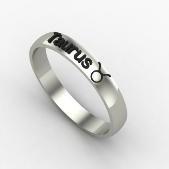 Taurus Zodiac Sign Ring