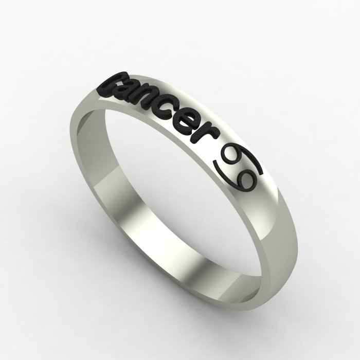 Cancer Zodiac Sign Ring Cancer Zodiac Sign Ring