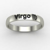 Virgo Zodiac Sign Ring