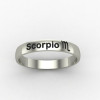 Scorpio Zodiac Sign Ring Scorpio Zodiac Sign Ring