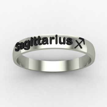 Sagittarius Zodiac Sign Ring