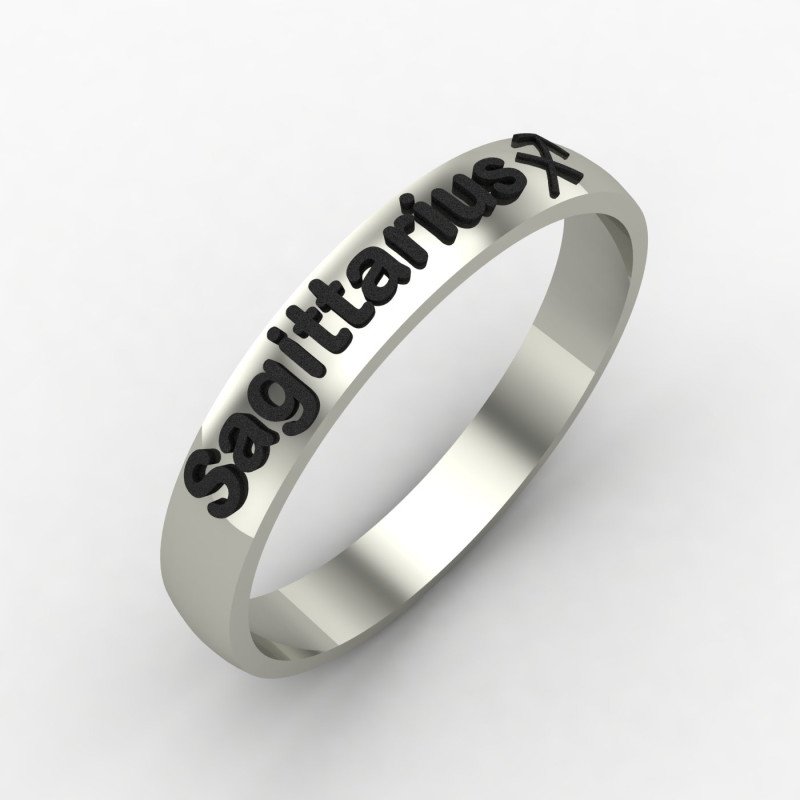 Sagittarius Zodiac Sign Ring Sagittarius Zodiac Sign Ring