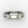 Capricorn Zodiac Sign Ring