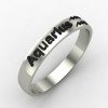 Aquarius Zodiac Sign Ring