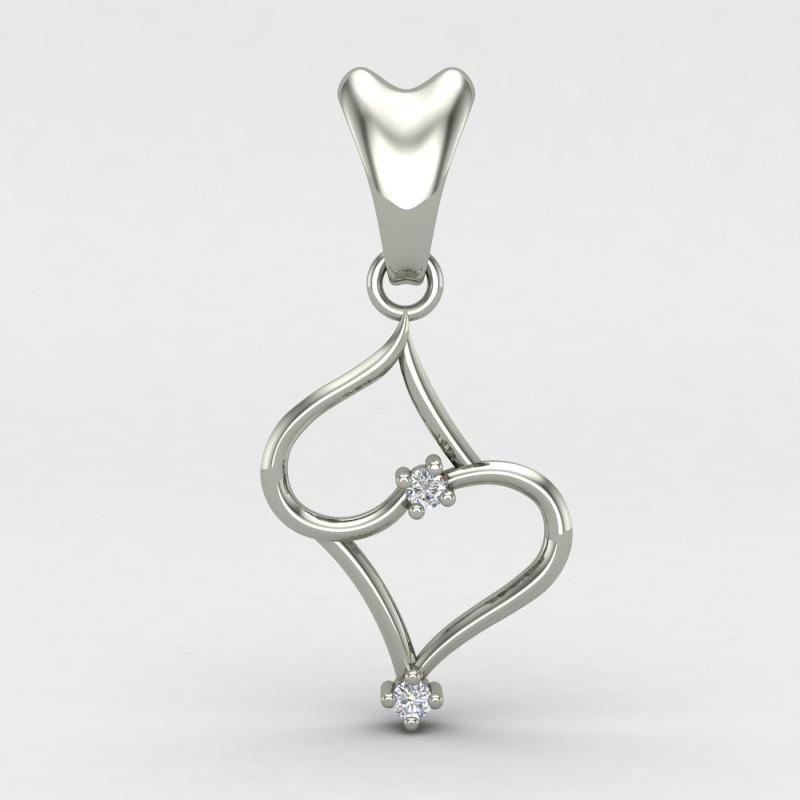 Silver Heart Locket