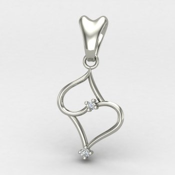 Silver Heart Locket