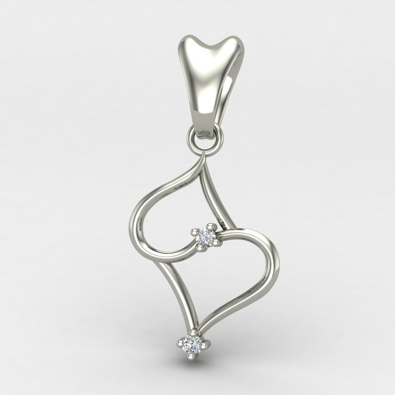 Silver Heart Locket
