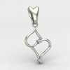 Silver Heart Locket
