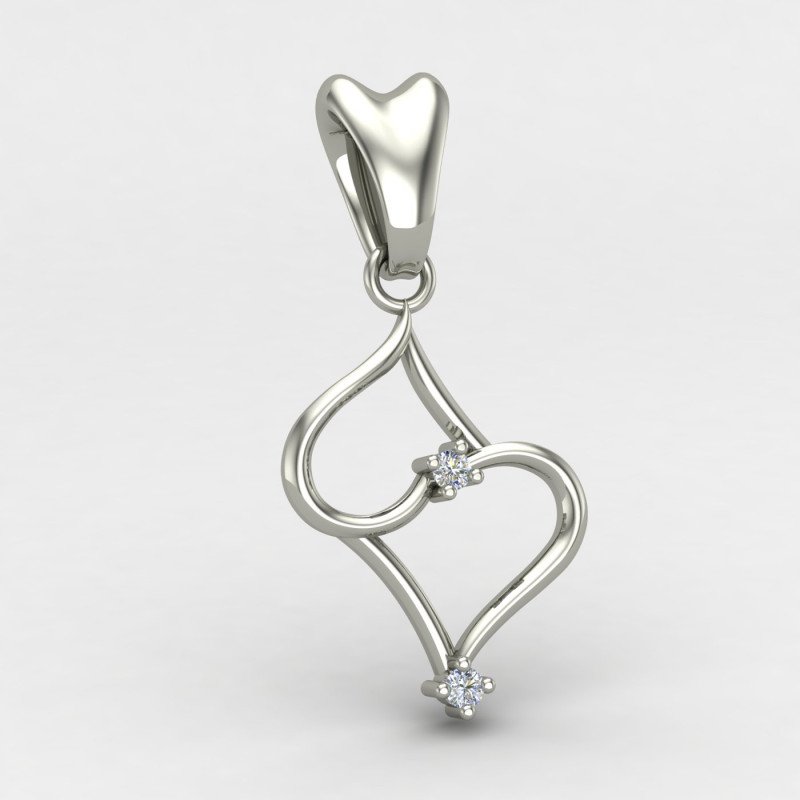 Silver Heart Locket