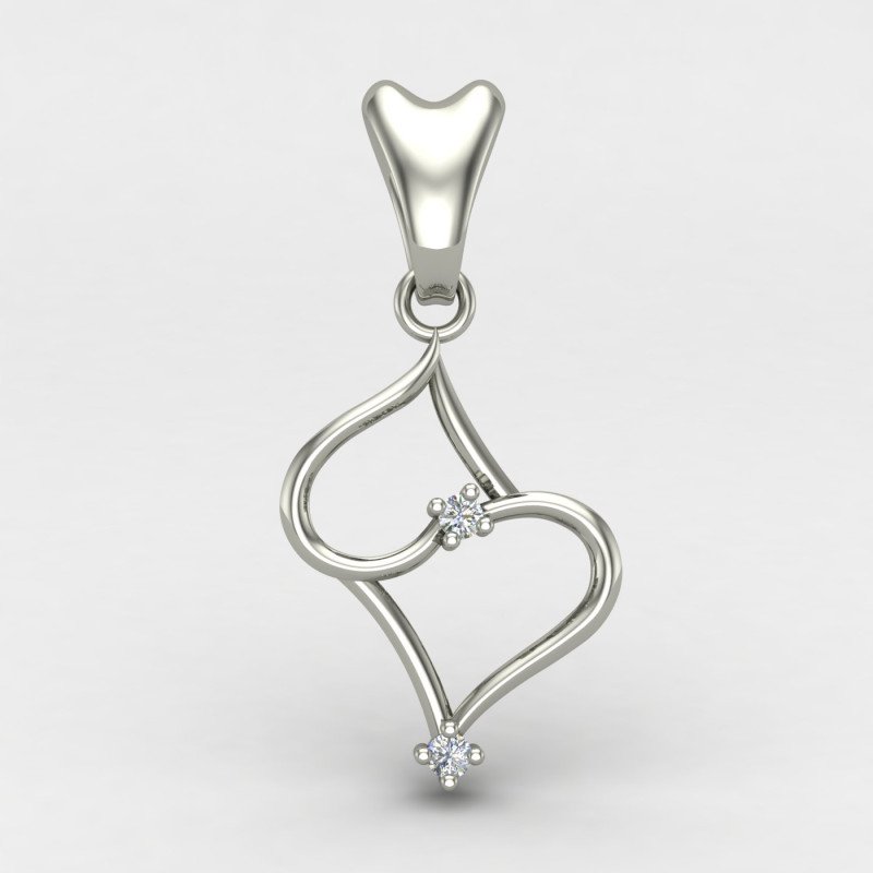 Silver Heart Locket
