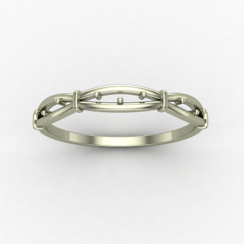 Stylish Teenage Silver Ring