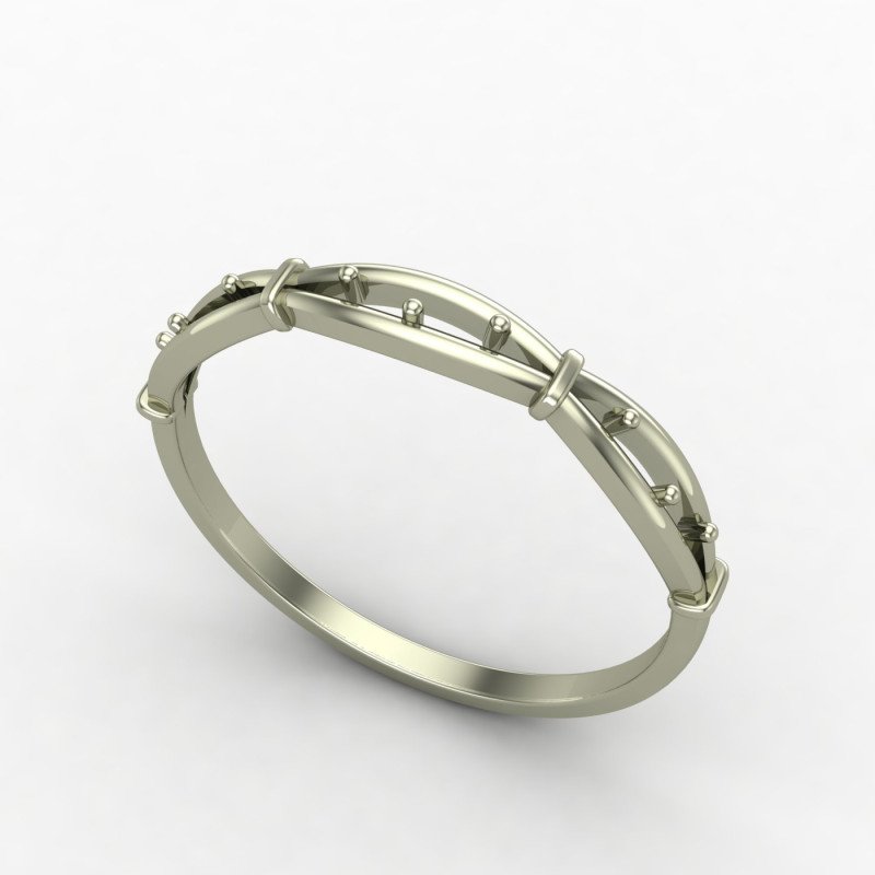 Stylish Teenage Silver Ring Stylish Teenage Silver Ring