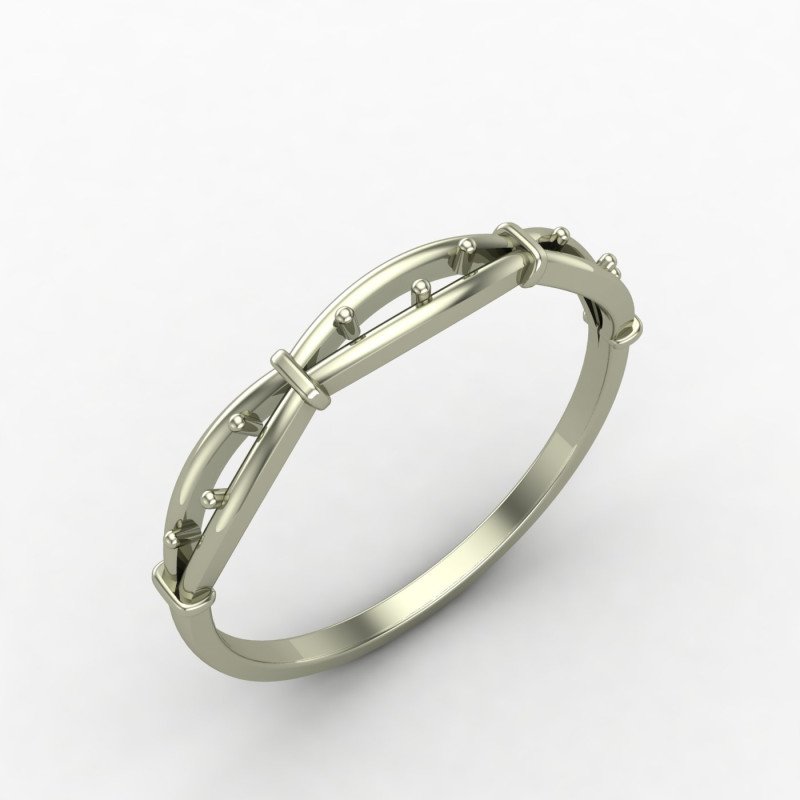 Stylish Teenage Silver Ring Stylish Teenage Silver Ring