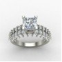 Princess Diamond Engagement Ring