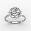 Princess Cut Solitaire Ring Princess Cut Solitaire Ring