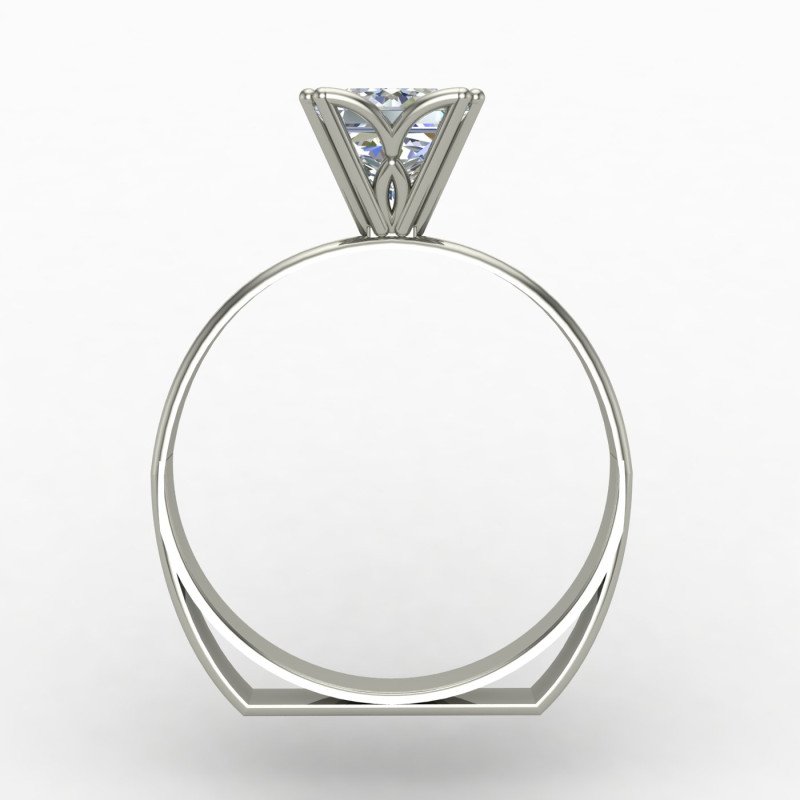 Pretty Princess Cut Solitaire Ring Pretty Princess Cut Solitaire Ring