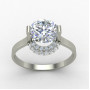 Affordable Silver Solitaire Ring
