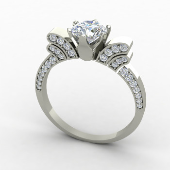 Handmade Solitaire Ring