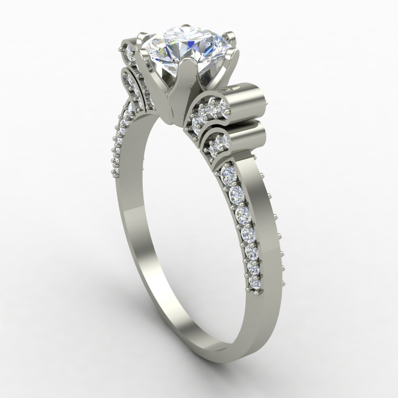 Handmade Solitaire Ring