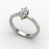 Marquise-Cut Diamond Solitaire Ring