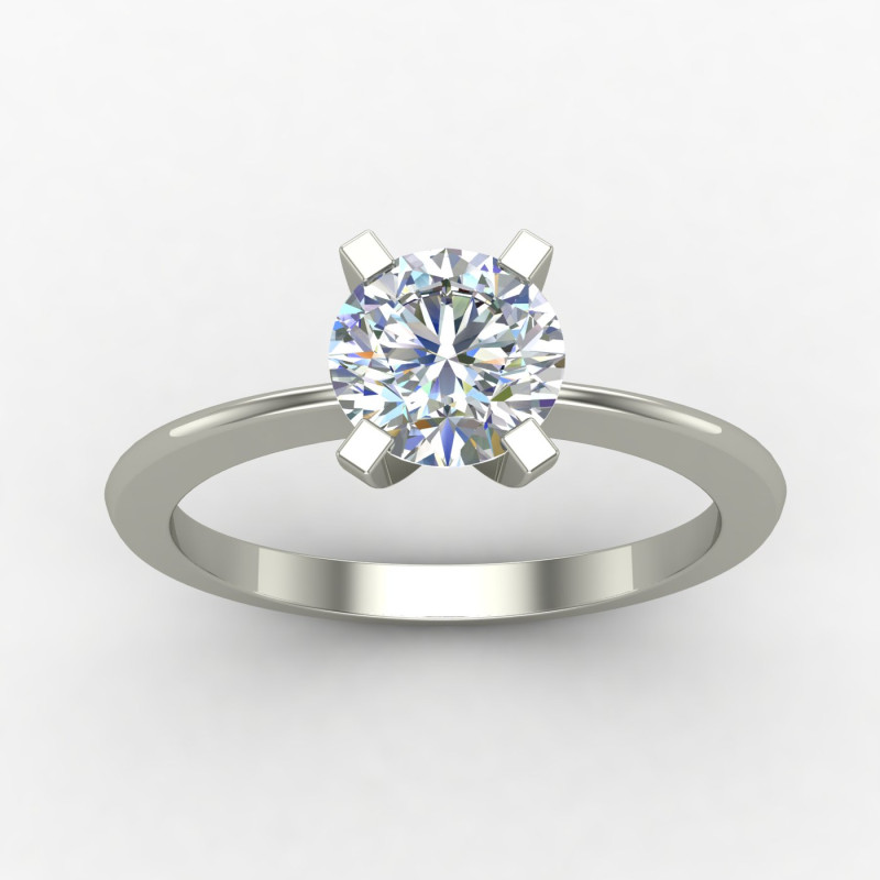 Infinity Solitaire Ring Infinity Solitaire Ring