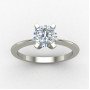 Infinity Solitaire Ring