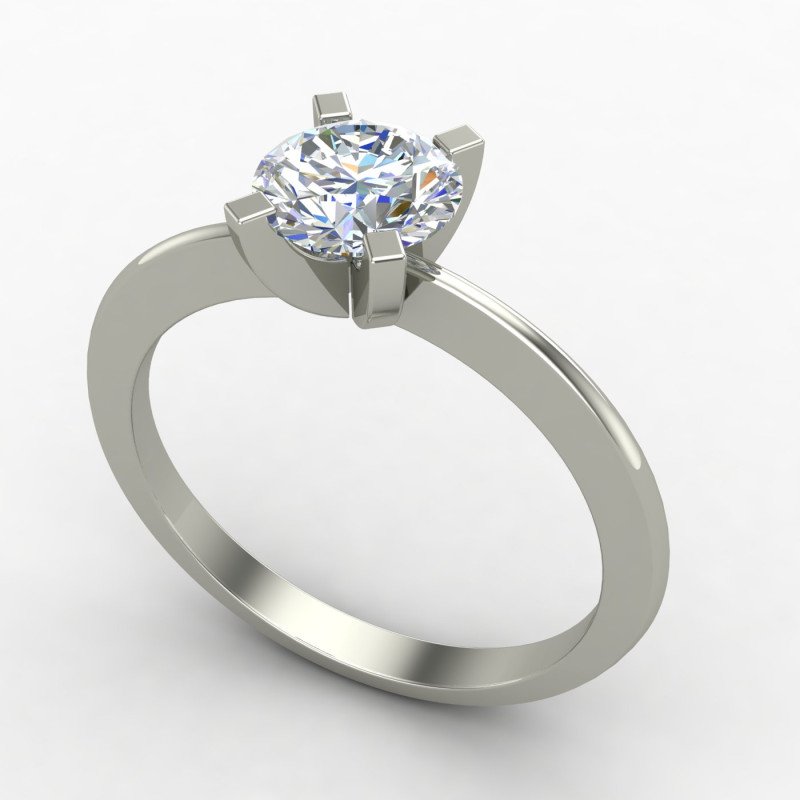 Infinity Solitaire Ring Infinity Solitaire Ring