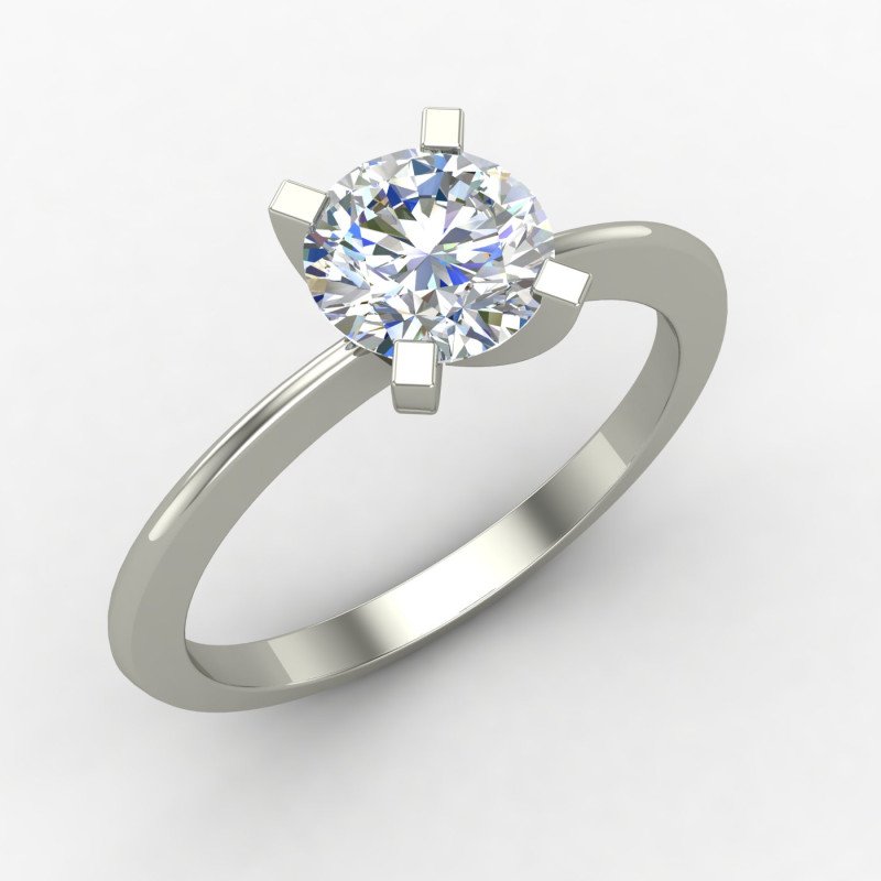 Infinity Solitaire Ring Infinity Solitaire Ring